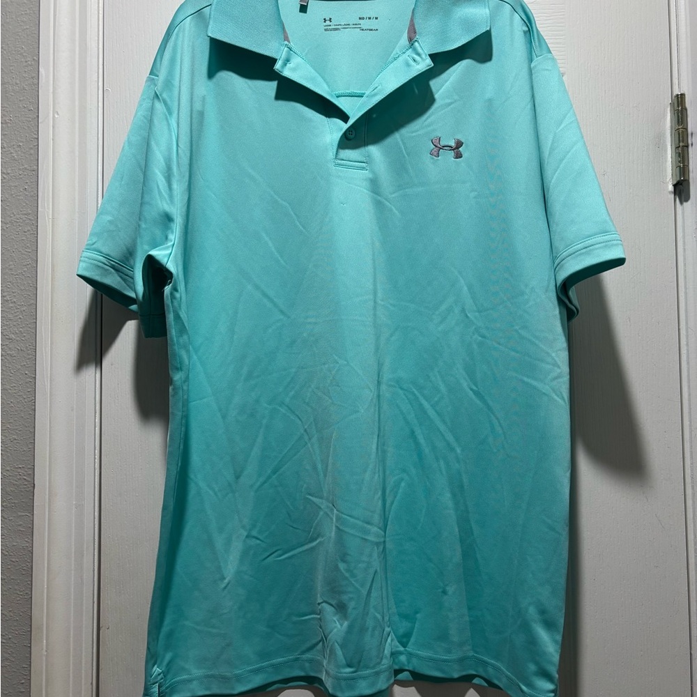 Under Armour Men's Light Blue Polo Shirt